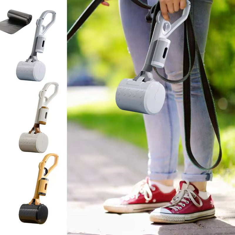 Pooper Scooper Sturdy Dog Poop Scoop with Handle Multi-Functional Comfort Cat Poop Scooper for Small Dog Sand Sewage Playgrounds