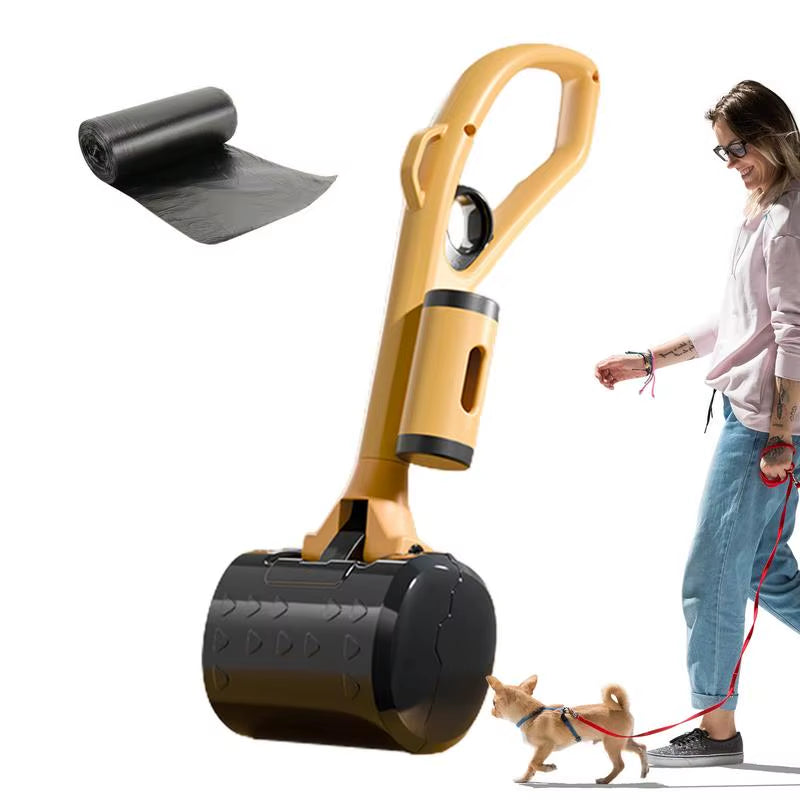 Pooper Scooper Sturdy Dog Poop Scoop with Handle Multi-Functional Comfort Cat Poop Scooper for Small Dog Sand Sewage Playgrounds